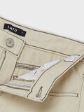 Product image thumbnail - WIDE LEG CARGO TROUSERS, Oatmeal | 3