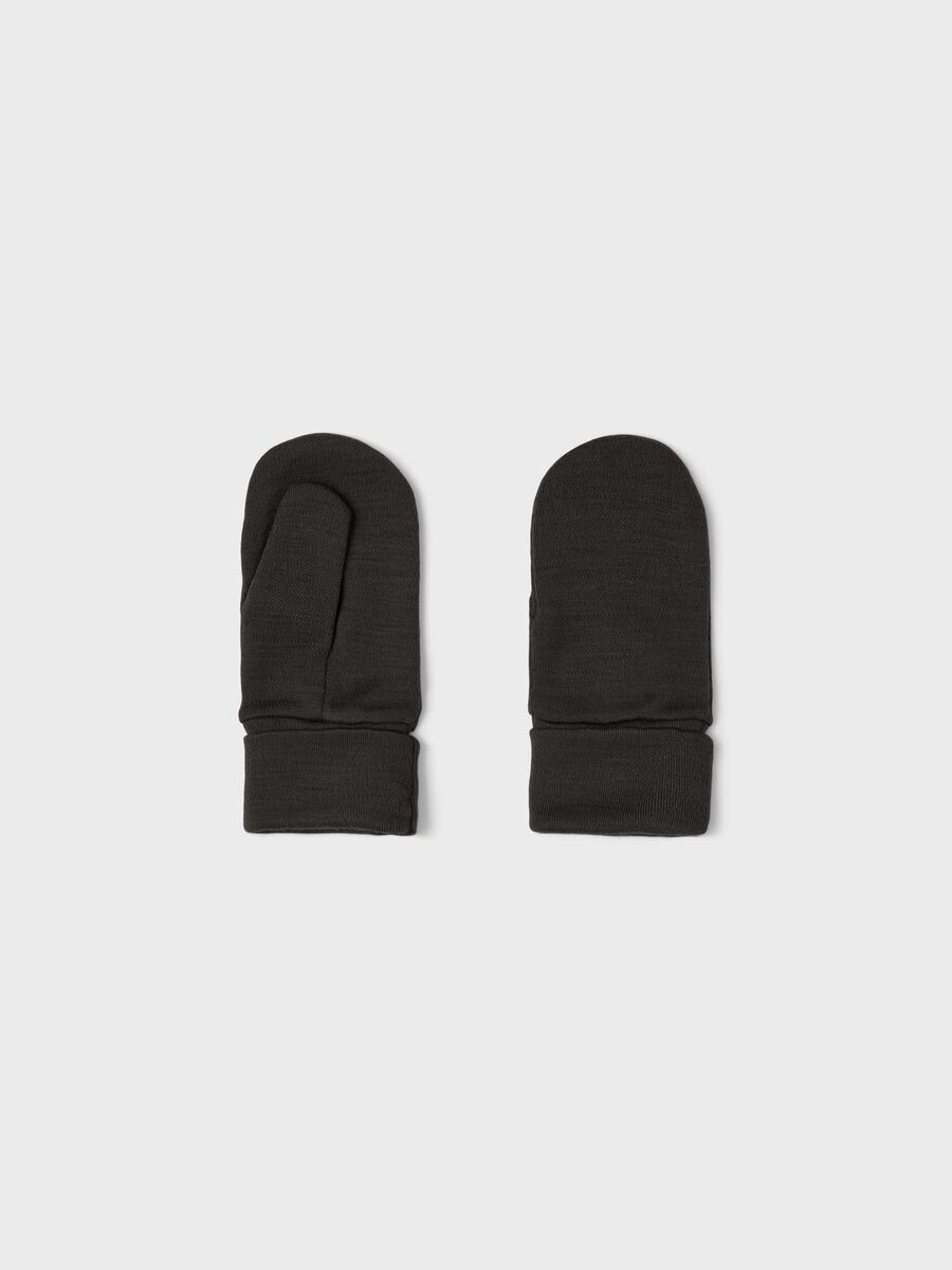 Name it MERINO WOOL MITTENS, Black, highres - 13199323_Black_003.jpg