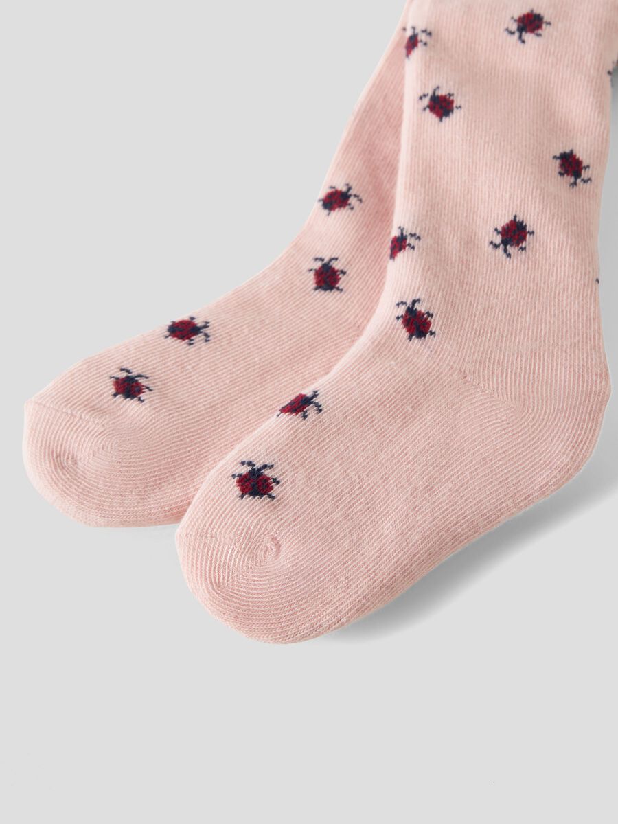 Product carousel image - PRINTED PANTYHOSE, Lotus | 2