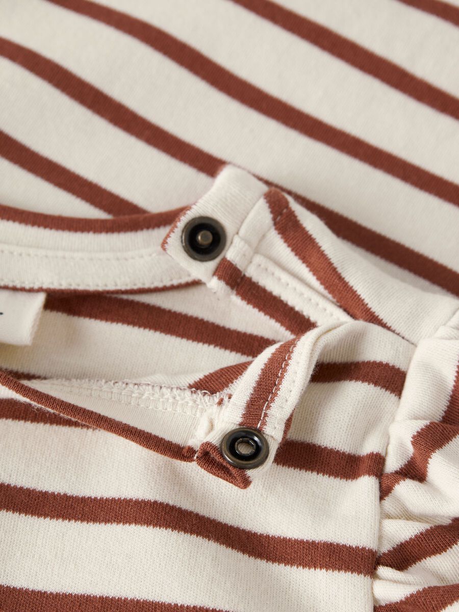 Carousel image 5 ORGANIC COTTON ROMPER, Turtledove