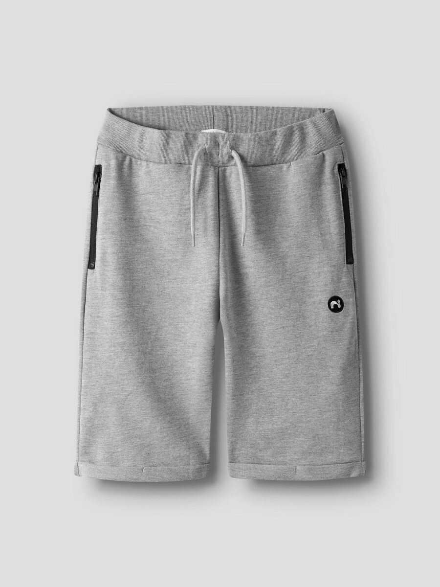 name it SWEAT SHORTS, Grey Melange, highres - 13236219_GreyMelange_003.jpg