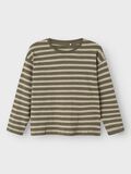 name it AFSLAPPET PASFORM TOP MED LANGE ÆRMER, Dusty Olive, highres - 13238187_DustyOlive_003.jpg