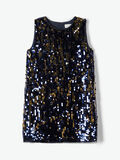 Name it ÉVASÉE SEQUINS ROBE, Dark Sapphire, highres - 13171696_DarkSapphire_003.jpg