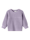 Name it CHENILLE KNITTED PULLOVER, Orchid Petal, highres - 13210171_OrchidPetal_001.jpg