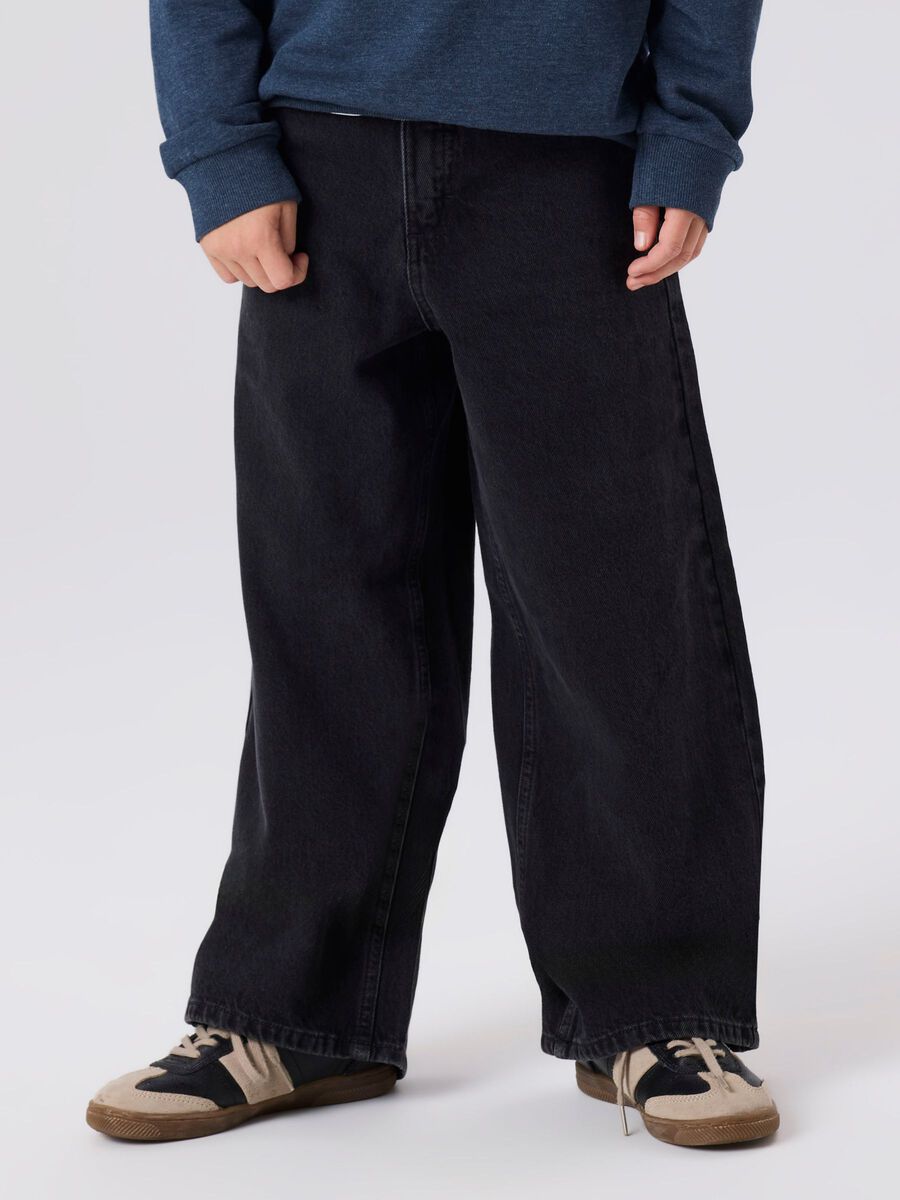 Product carousel image - SKATER JEANS, Black Denim | 2