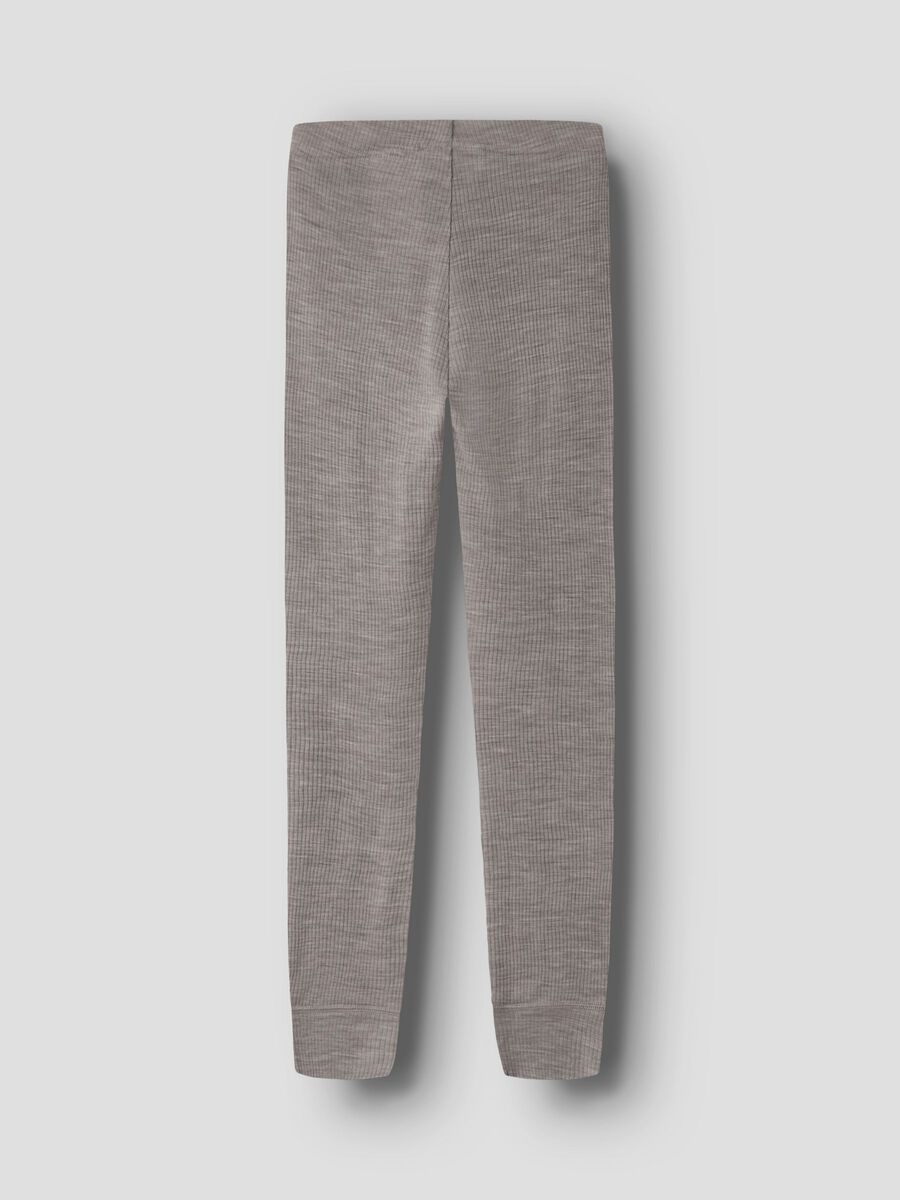 Carousel image 2 MERINO WOOL LEGGINGS, Satellite