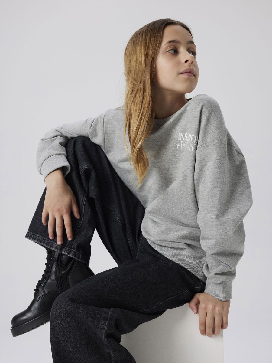 name it RELAXED FIT SWEATSHIRT, Grey Melange, highres - 13248650_GreyMelange_007.jpg