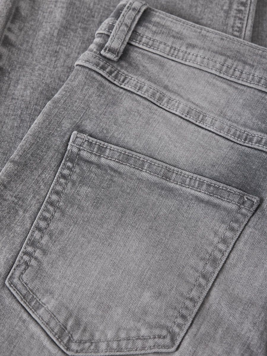 Carousel image 6 STRAIGHT FIT JEANS, Medium Grey Denim