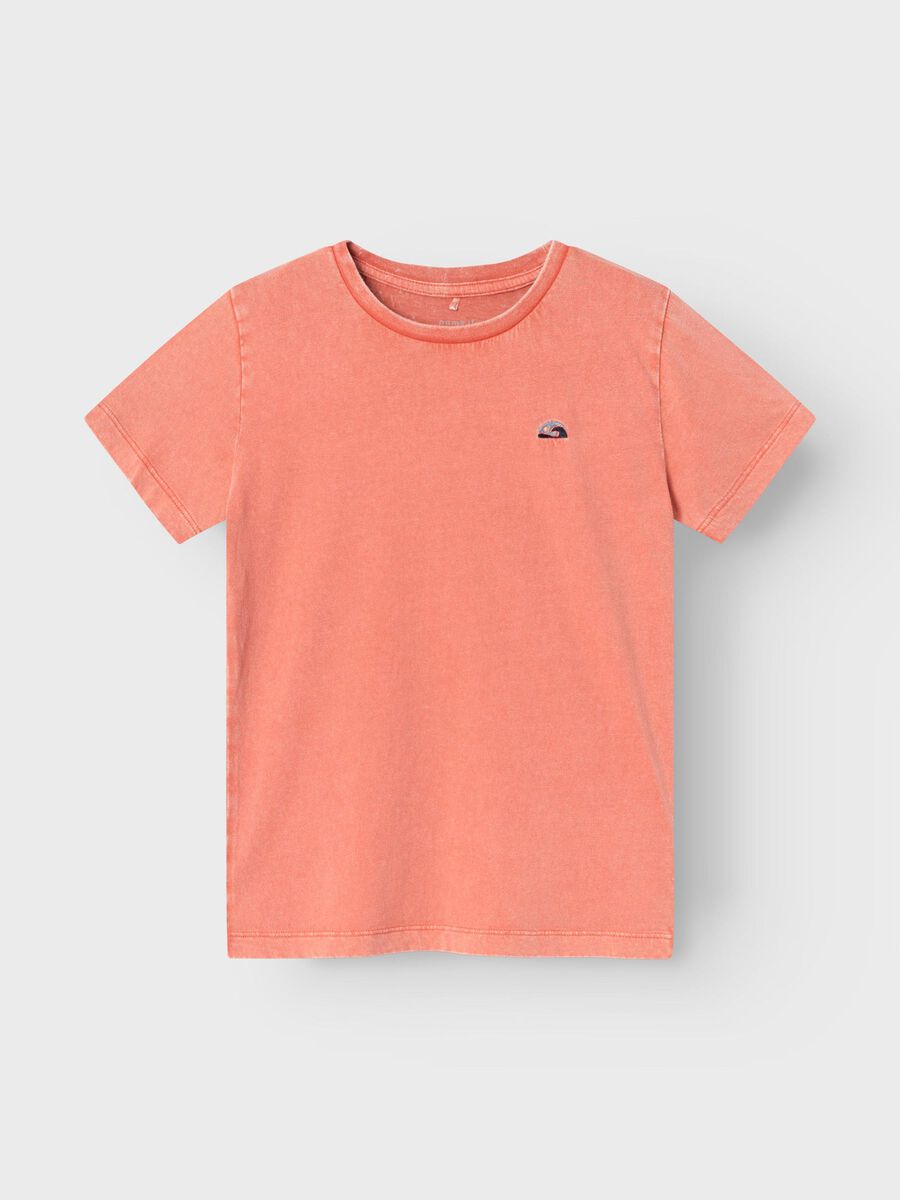 Name it REGULARNY KRÓJ T-SHIRT, Burnt Sienna, highres - 13229932_BurntSienna_003.jpg