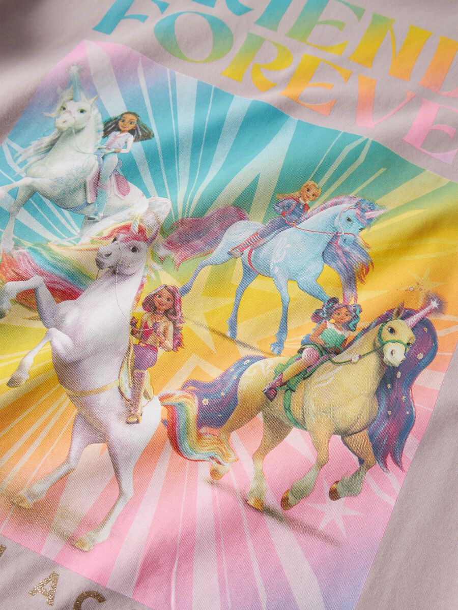 Carousel image 4 UNICORN ACADEMY PRINT T-SHIRT, Burnished Lilac
