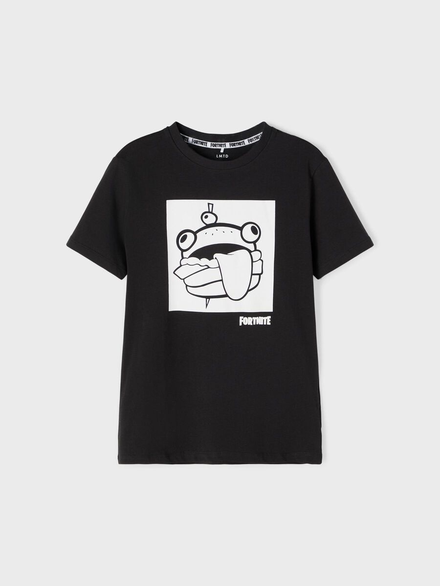 name it FORTNITE T-SHIRT, Black, highres - 13194558_Black_877934_003.jpg