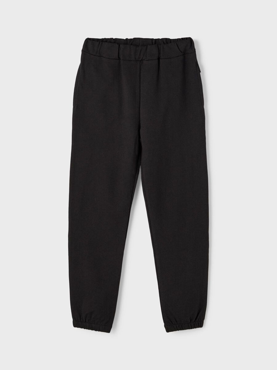 Name it STRAIGHT LEG SWEATPANTS, Black, highres - 13196271_Black_003.jpg