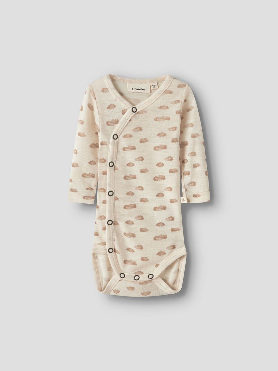 Product carousel image 1 LONG SLEEVED ROMPER, Turtledove