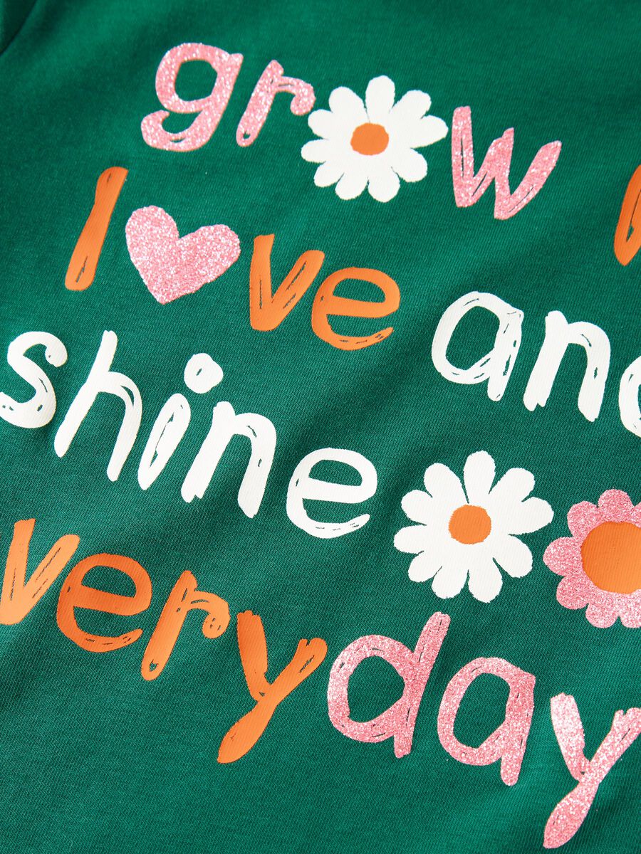 Carousel image 3 ORGANIC COTTON TOP, Evergreen