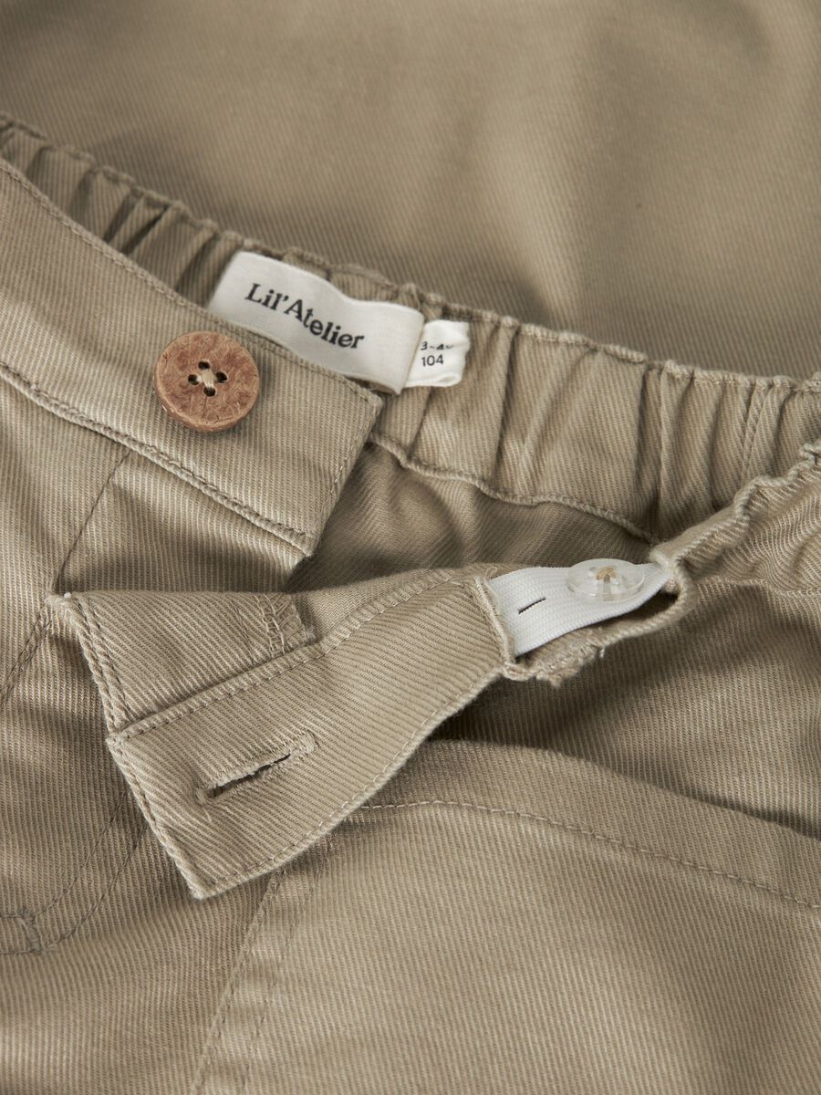 Carousel image 3 WIDE LEG TROUSERS, Twill
