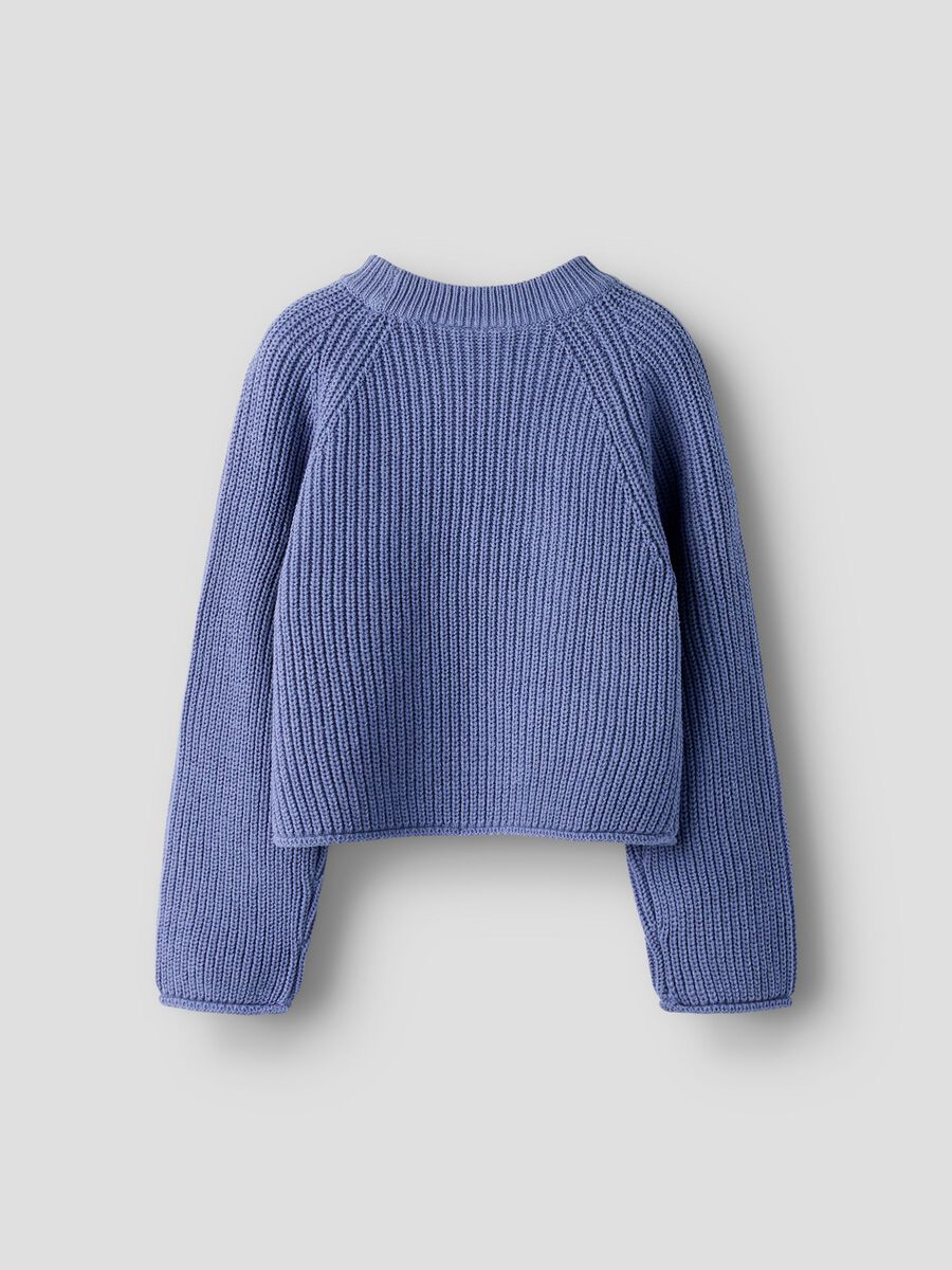 Product carousel image - LOOSE FIT -MALLISET NEULEPAITA, Blue Ice | 2