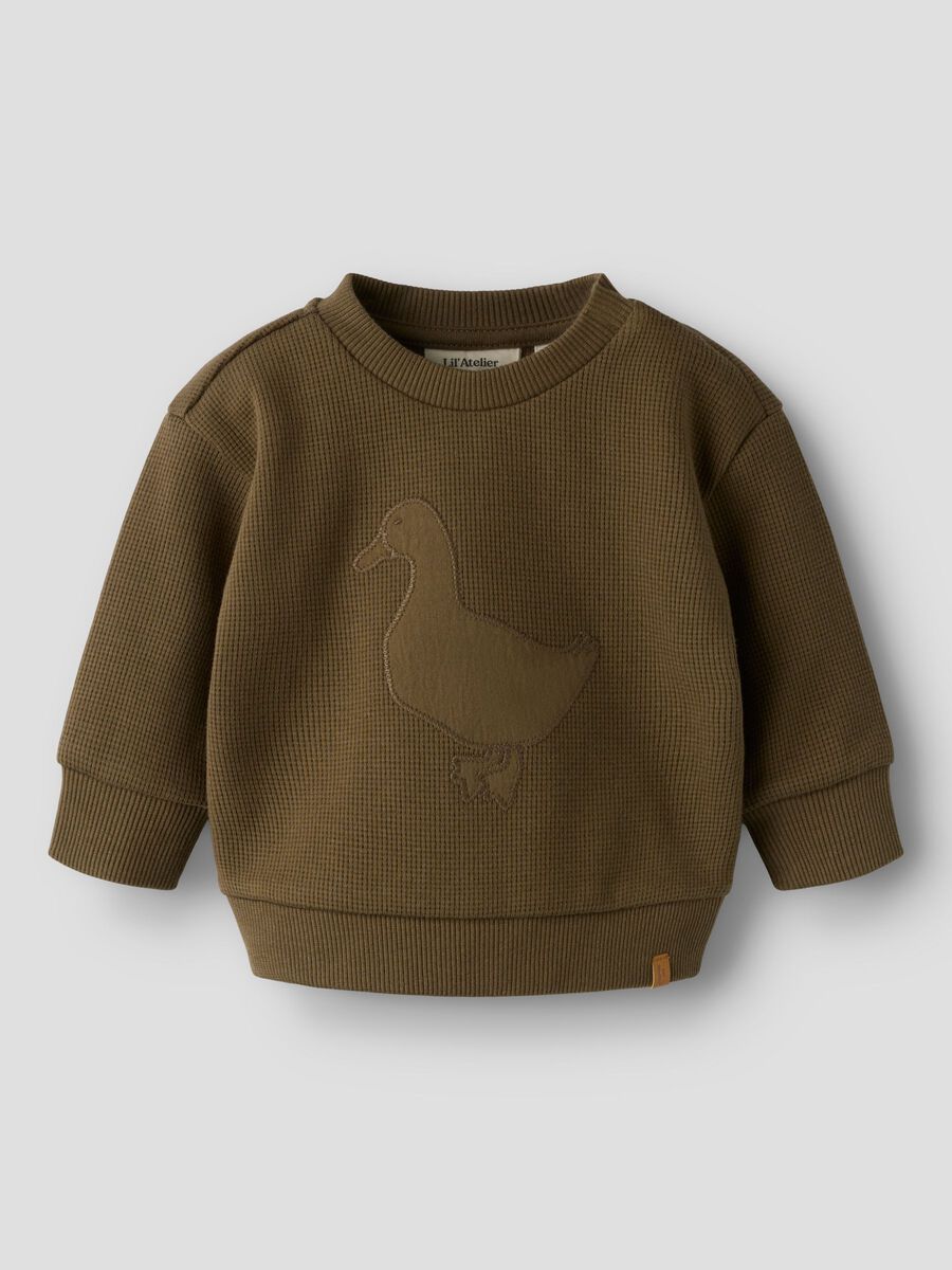 Product carousel image 1 CORTE HOLGADO SUDADERA, Teak