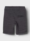 Name it ZIP-POCKET SWEAT SHORTS, Asphalt, highres - 13190443_Asphalt_002.jpg