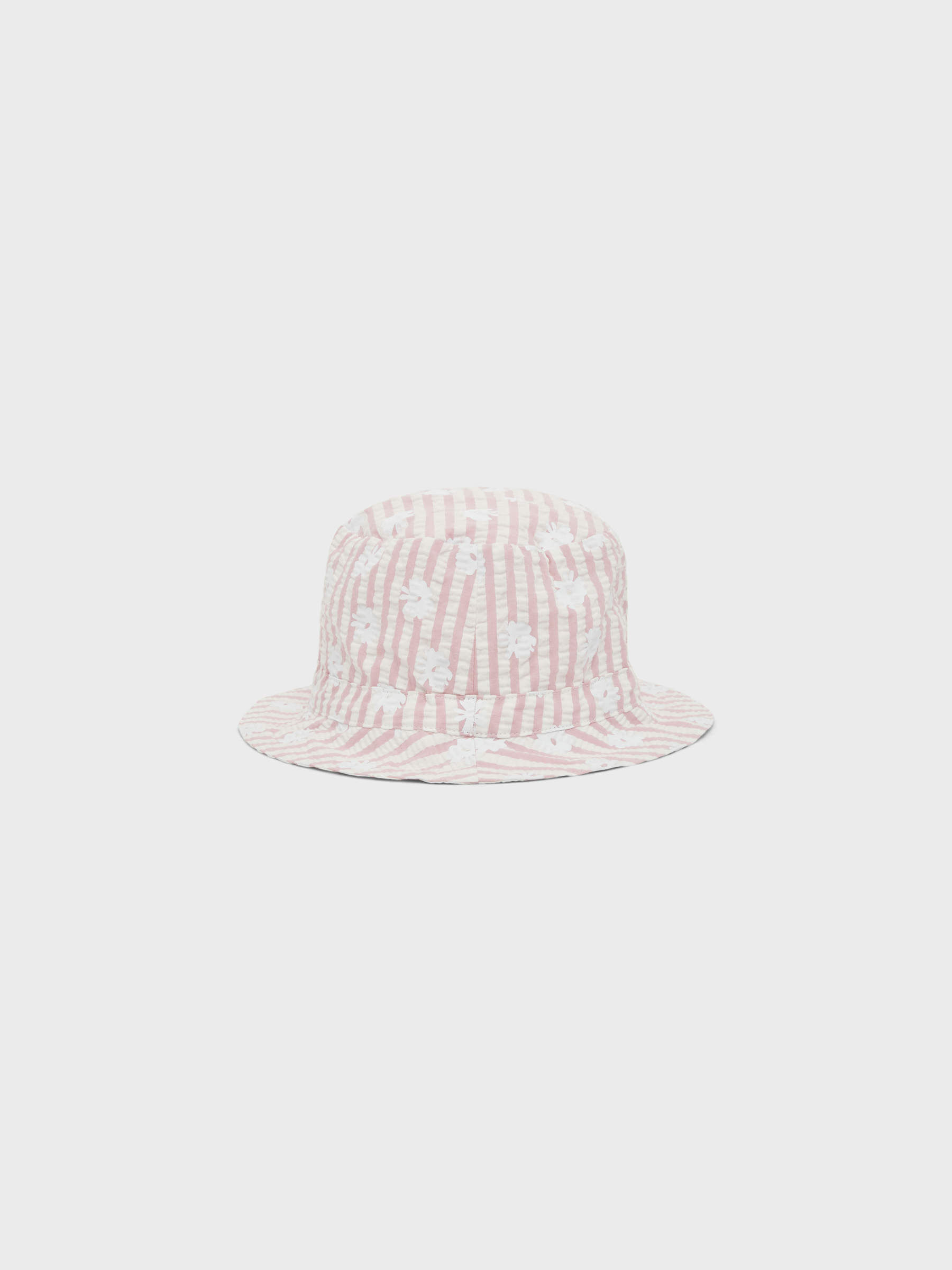 STRIPED BUCKET HAT (Pink) from name it 