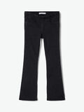 Name it ELASTIC WAIST BOOT-CUT JEANS, Black, highres - 13180720_Black_003.jpg