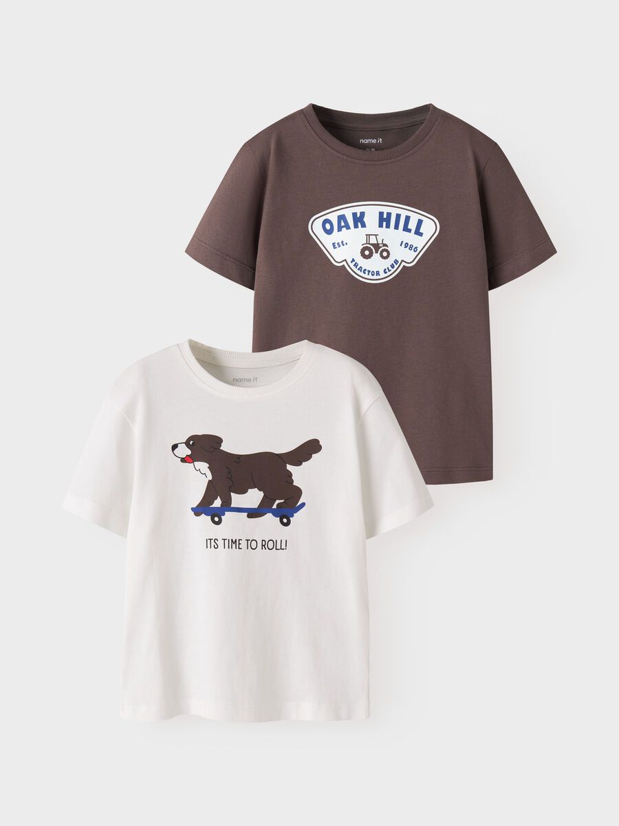 Product carousel image - 2 PACK T-SHIRT, Wispy Clouds | 1