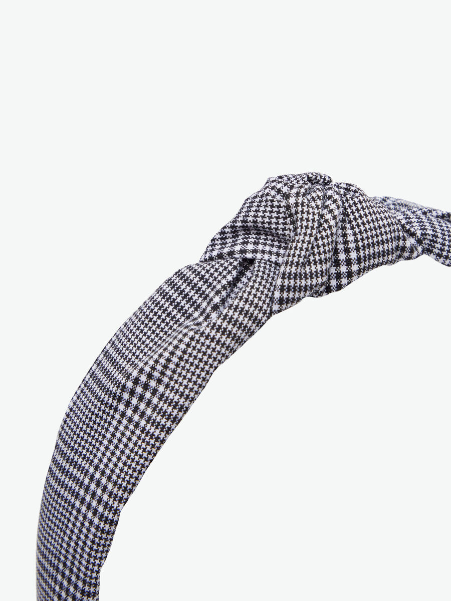 name it CHECKERED HEADBAND, Black, highres - 13175115_Black_735936_006.jpg