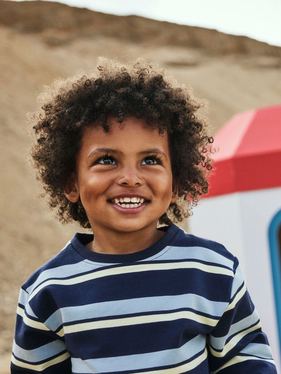 Product carousel image - ORGANIC COTTON SWEATSHIRT, Navy Blazer | 1