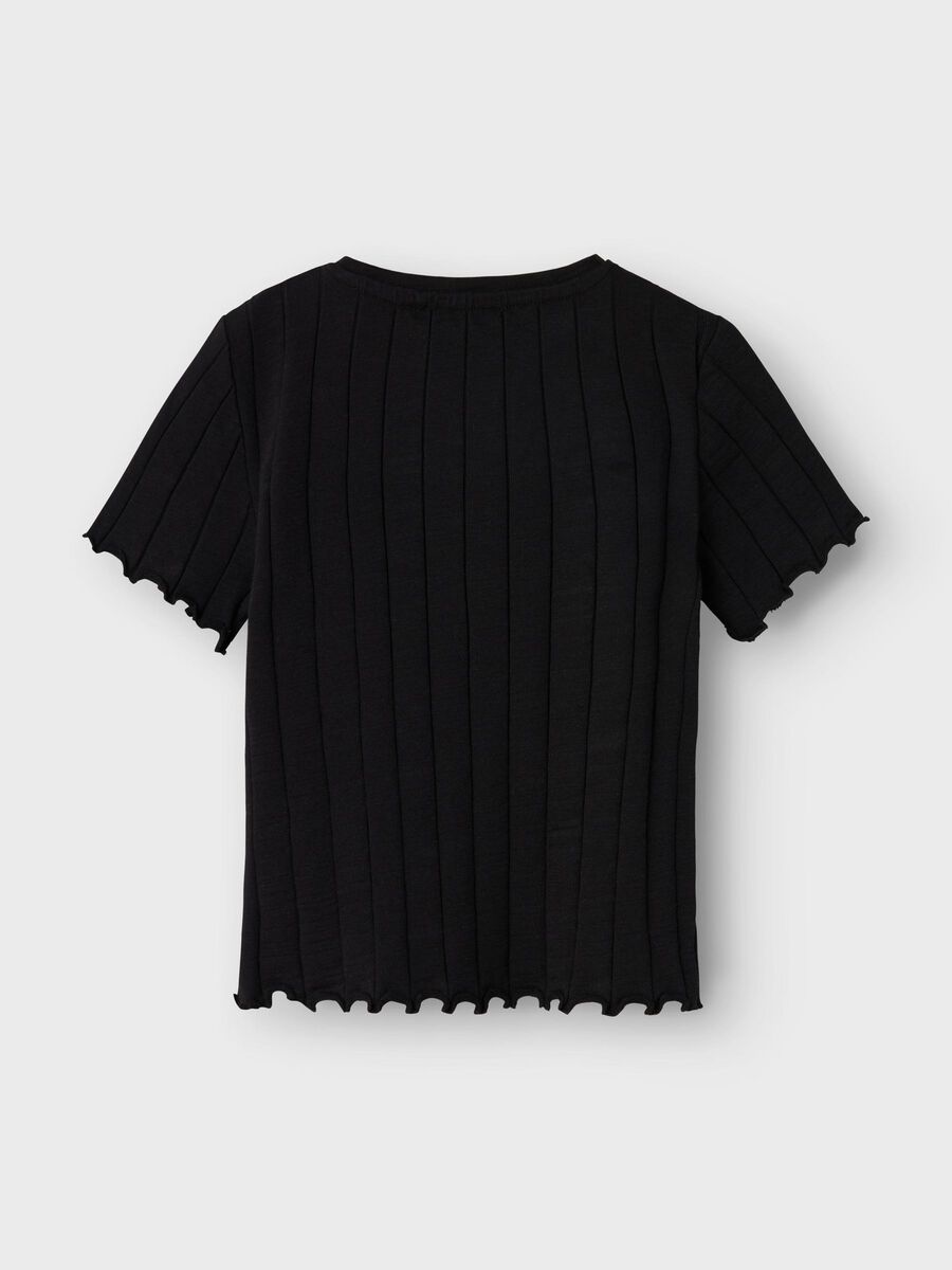 name it CROPPED FIT T-SHIRT, Black, highres - 13231024_Black_002.jpg