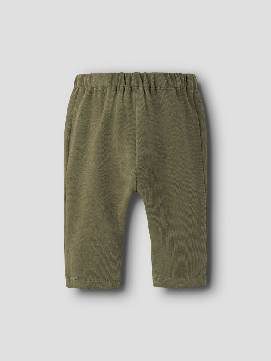 Product carousel image 2 ORGANIC COTTON TROUSERS, Winter Moss