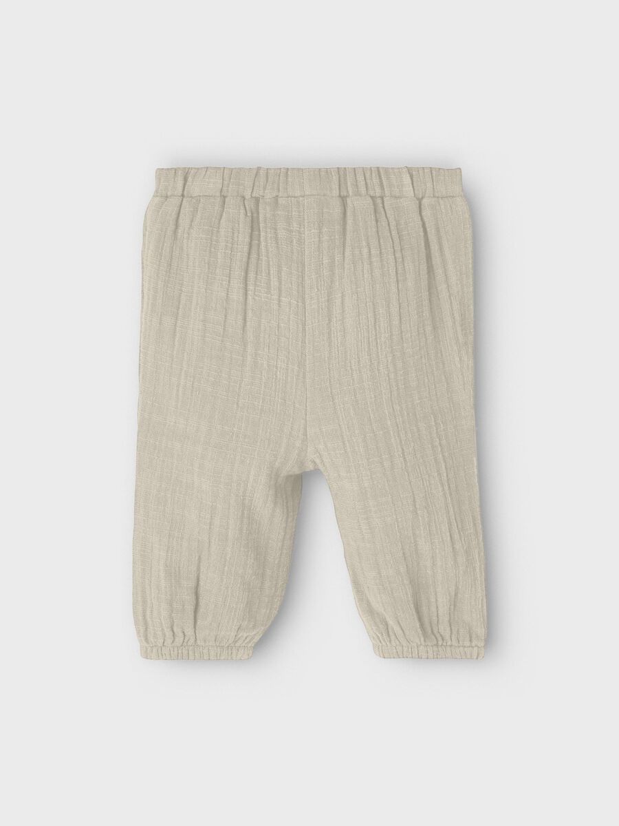 name it REGULAR FIT TROUSERS, Oatmeal, highres - 13202561_Oatmeal_002.jpg