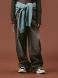 Product image thumbnail 2 WIDE FIT JEANS, Medium Grey Denim