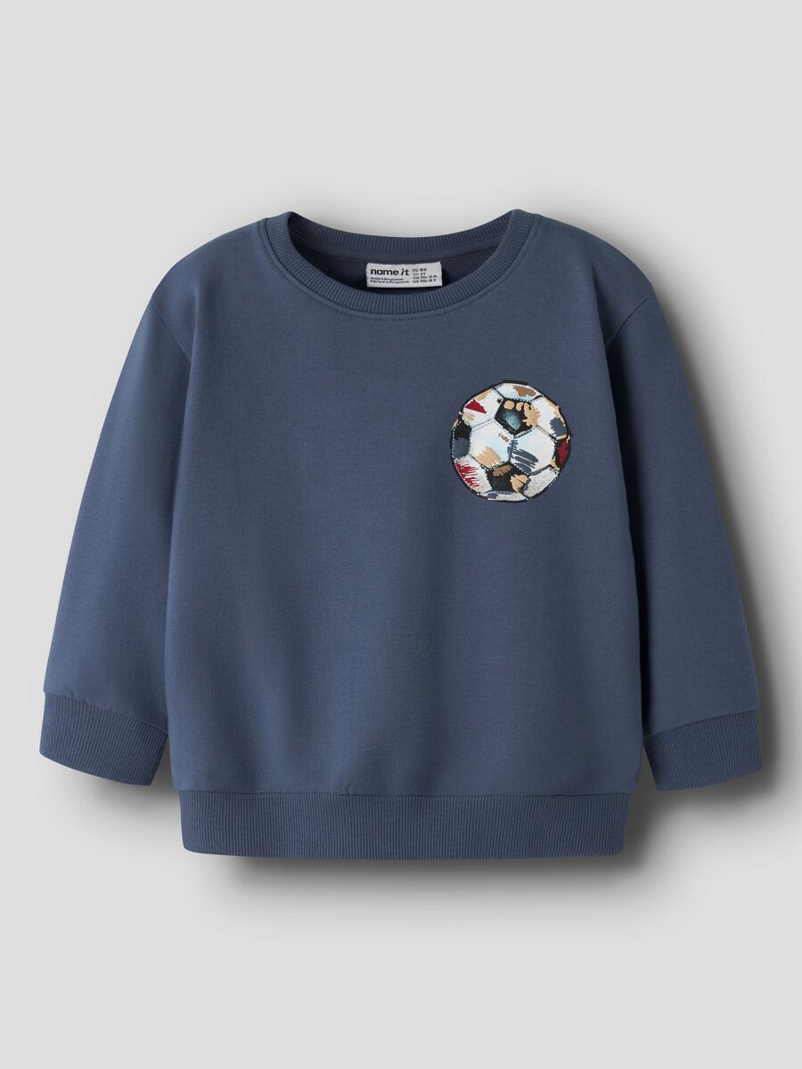 Carousel image 1 NORMAL PASFORM SWEATSHIRT, Vintage Indigo
