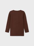 Name it RIB KNITED LONG SLEEVED TOP, Cappuccino, highres - 13213619_Cappuccino_002.jpg