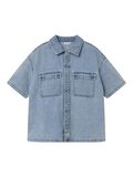 name it BOX FIT SHIRT, Light Blue Denim, highres - 13240441_LightBlueDenim_001.jpg