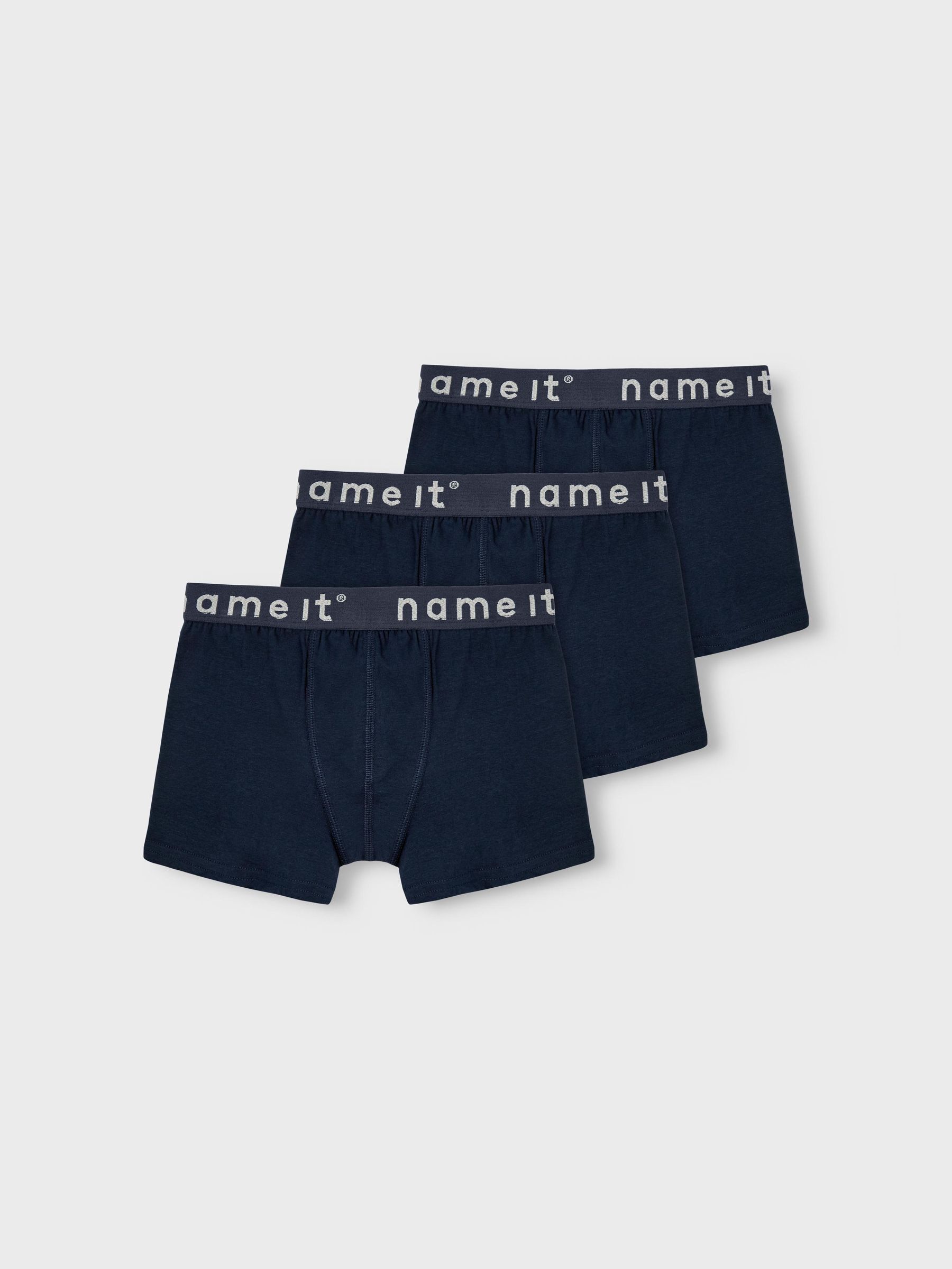 BASIC 3 PACK BOXER SHORTS Boys Blue NAME IT France