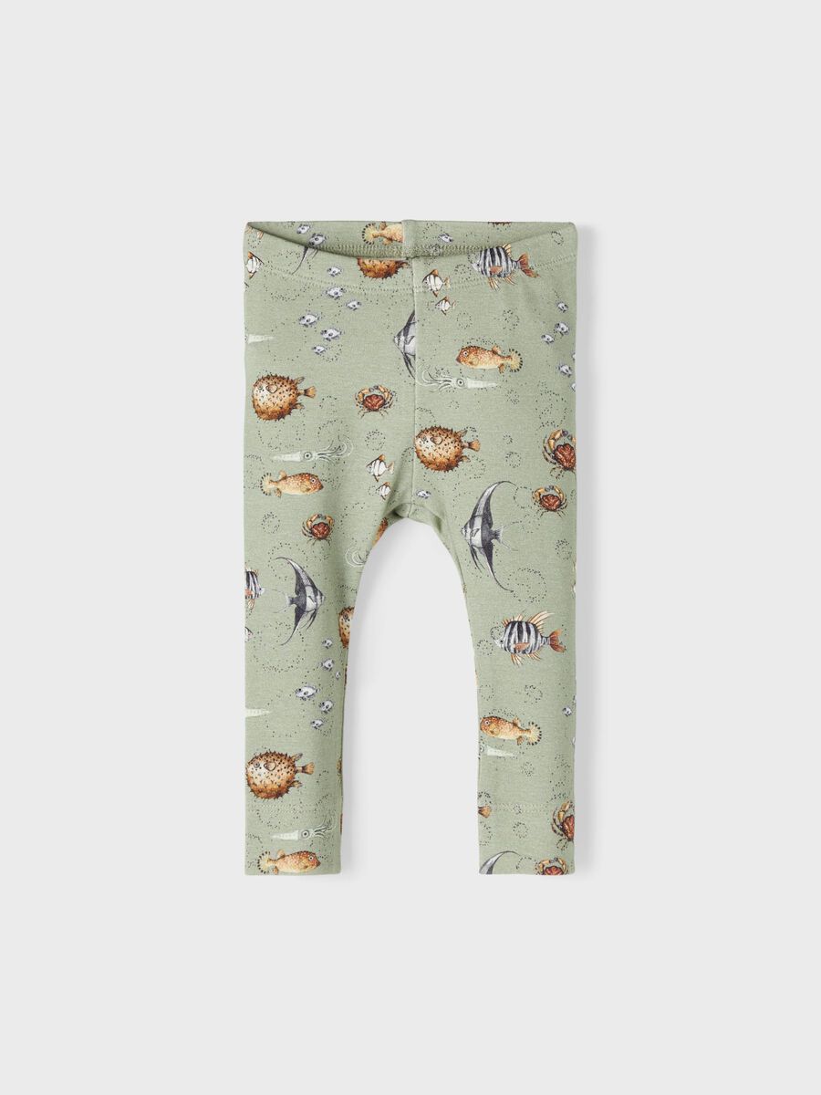 Name it AJUSTE EXTRA SLIM ESTAMPADO DE PECES LEGGINGS, Desert Sage, highres - 13191438_DesertSage_003.jpg