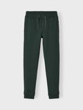 Product image thumbnail - COULEUR UNIE JOGGING EN MOLLETON, Darkest Spruce | 1