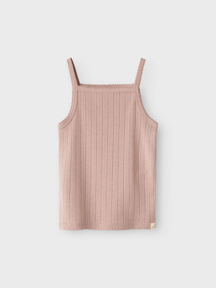 Carousel image - SLIM FIT STRAP TOP, Fawn | 1