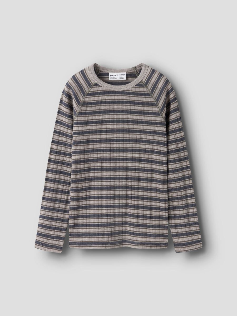 Carousel image 1 MERINO WOOL T-SHIRT, Satellite