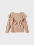 Name it RUFFLED KNITTED JUMPER, Peyote Melange, highres - 13204398_PeyoteMelange_002.jpg