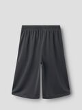 Product image thumbnail - WIDE LEG SPORTS SHORTS, Black Oyster | 2