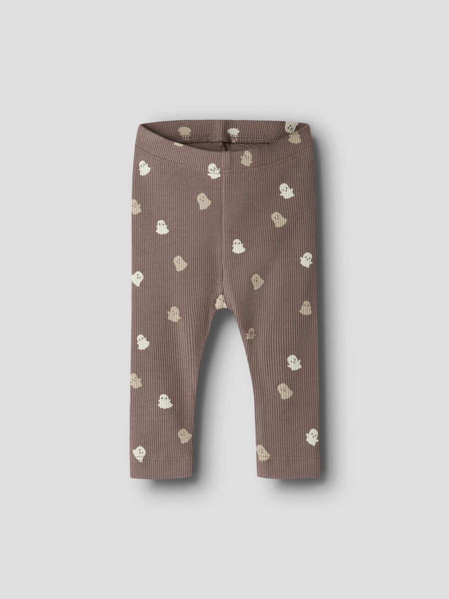 Product carousel image 1 ORGANIC COTTON LEGGINGS, Brown Lentil