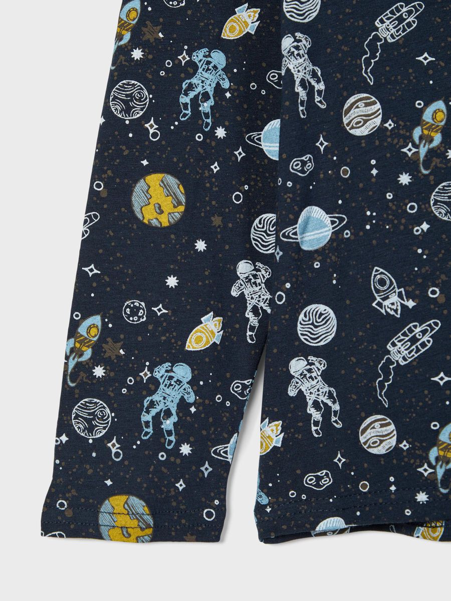 Name it ORGANIC COTTON SPACE PRINT NIGHTSET, Dark Sapphire, highres - 13190225_DarkSapphire_005.jpg