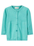 Name it SOLID COLOURED KNITTED CARDIGAN, Pool Blue, highres - 13152386_PoolBlue_001.jpg