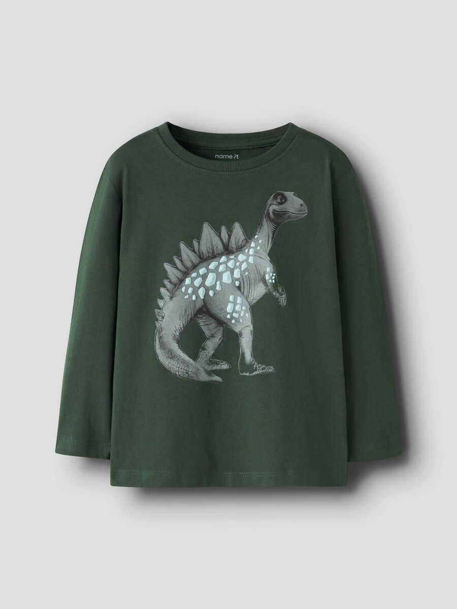 Carousel image 1 ORGANIC COTTON LONG SLEEVED TOP, Sycamore