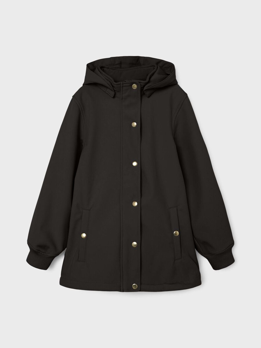 Product carousel image - ALFA SOFTSHELL JACKET, Black | 1