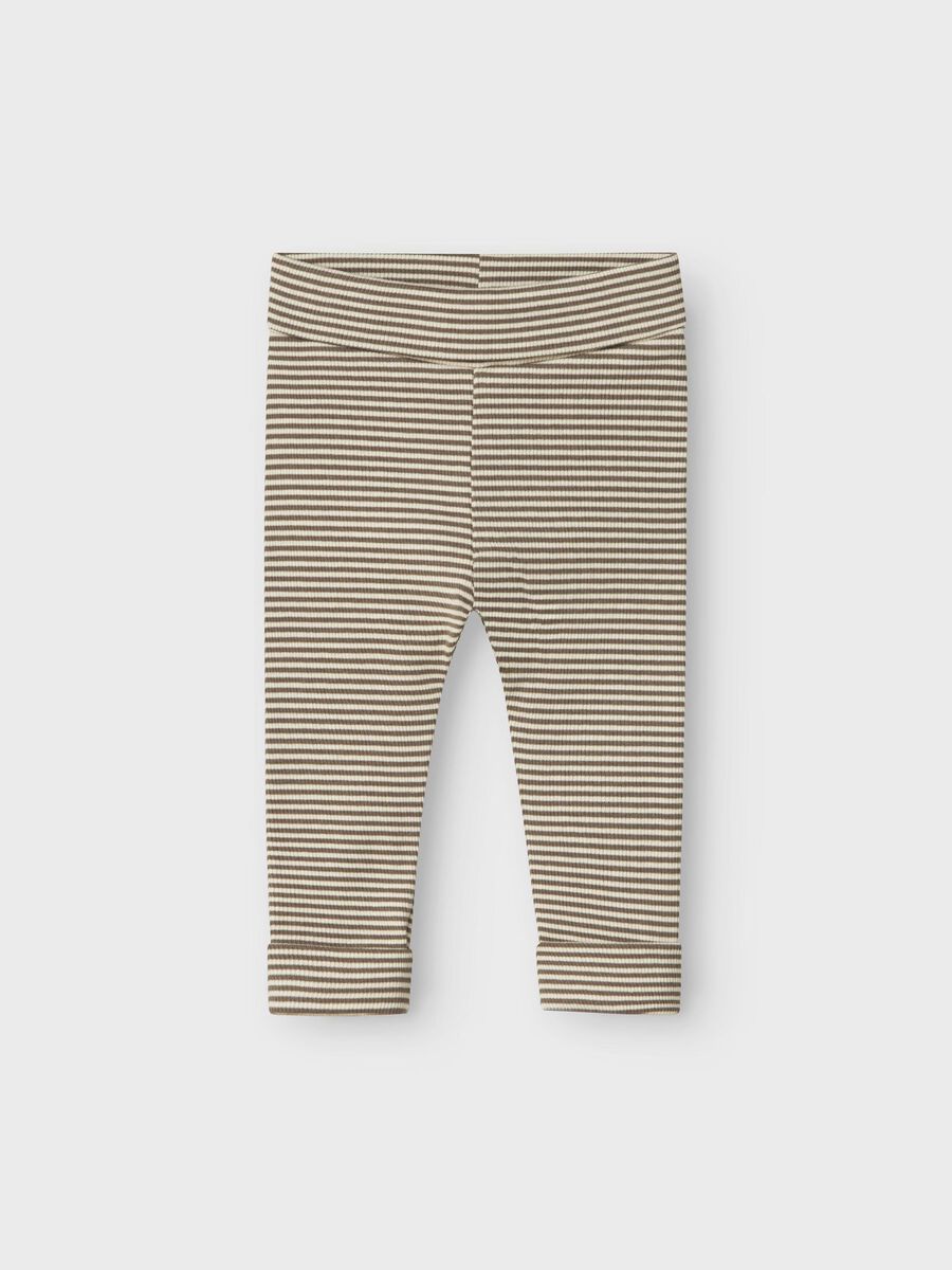 Carousel image - STRIPED LEGGINGS, Bungee Cord | 1