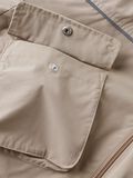 Product image thumbnail - HIGH NECK JACKET, Silver Mink | 6