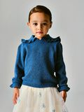 Product image thumbnail - KNITTED PULLOVER, Vintage Indigo | 2