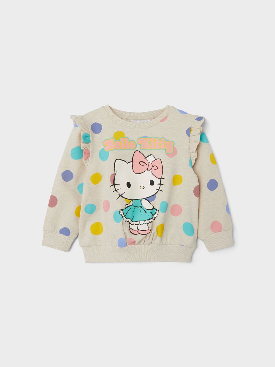 Name it HELLO KITTY SWEAT-SHIRT, Peyote Melange, highres - 13225905_PeyoteMelange_003.jpg